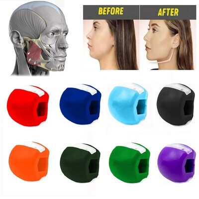 Face Masseter Men Facial Pop N Go Mouth Jawline Jaw Muscle Exerciser Chew Ball Chew Bite Breaker Training