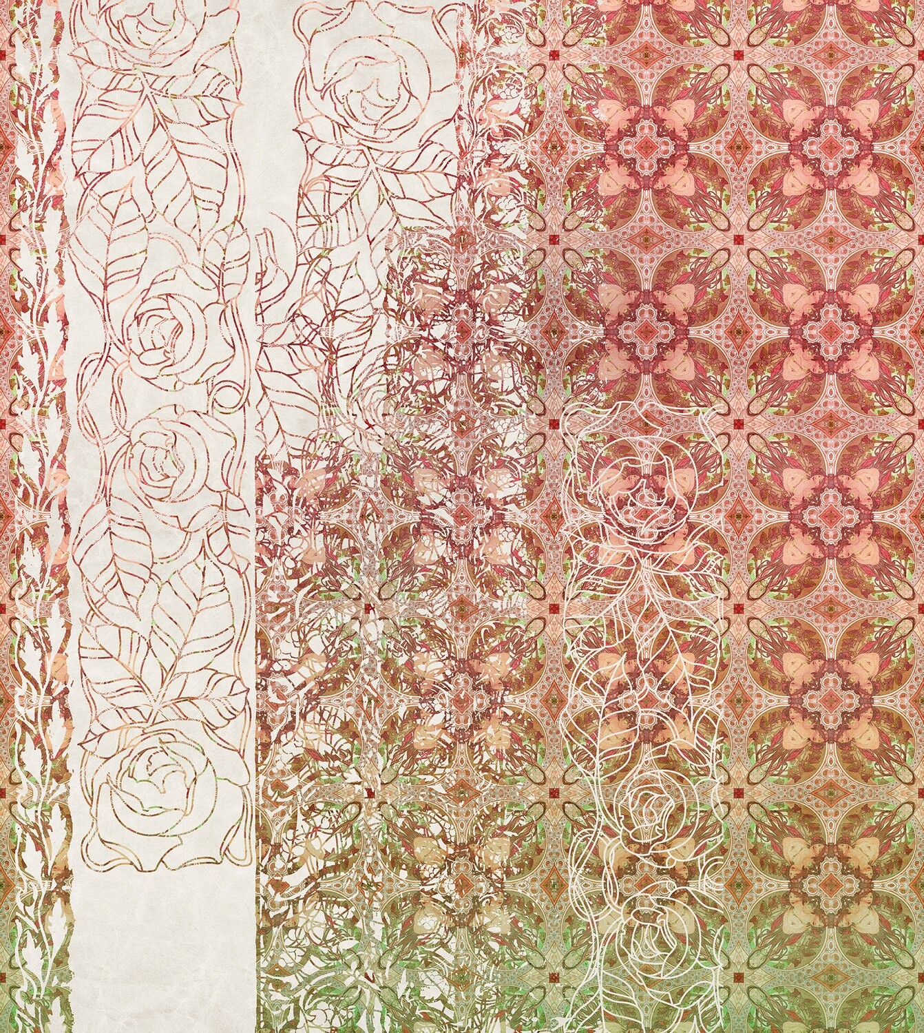 Art Nouveau Rouge