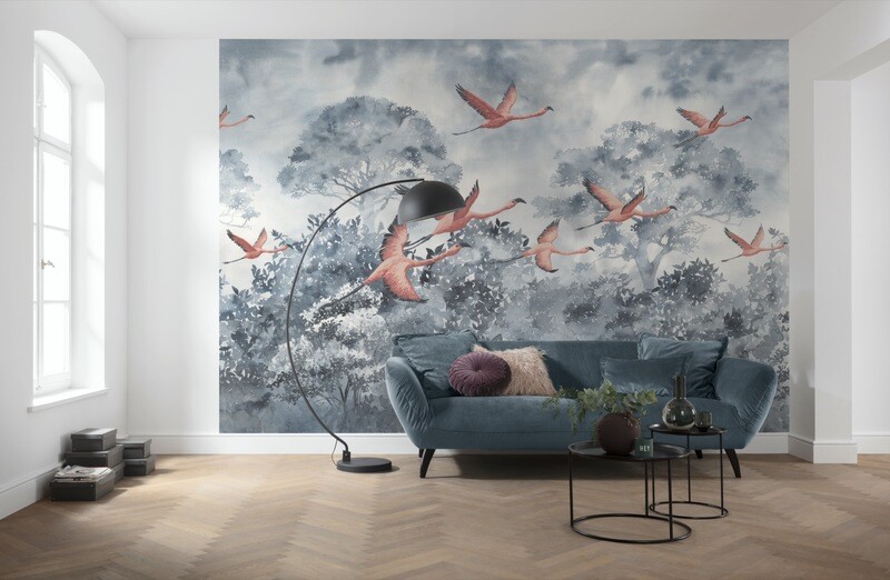 Flamingos in the Sky