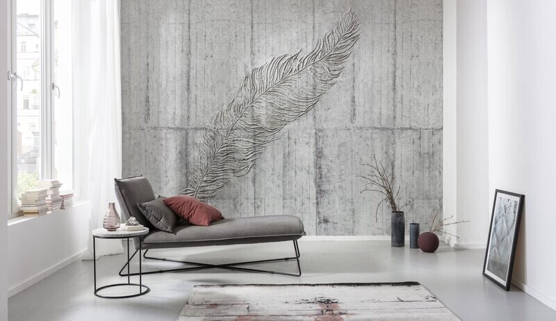 Concrete Feather