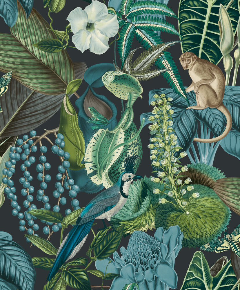 Jungle Fever, Farben: Schwarz Blau