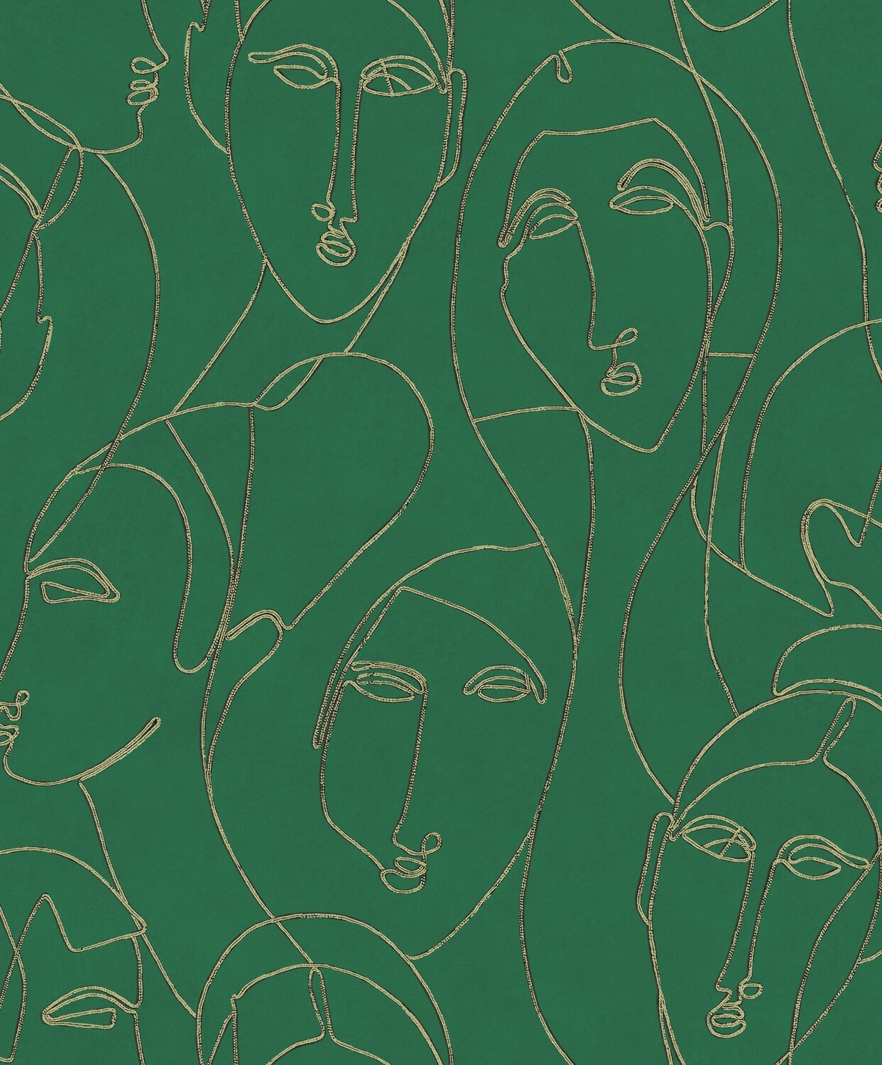 Nefertiti, Farben: Grün Gold