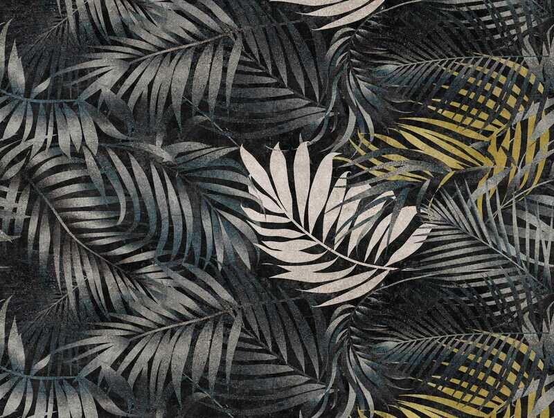 XXL Blätter im Hawaii Retro Look