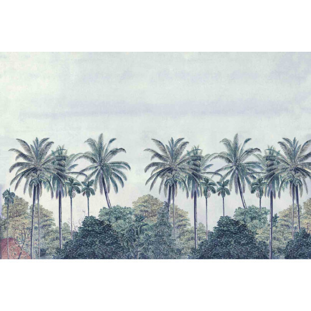 Palm grove Blue
