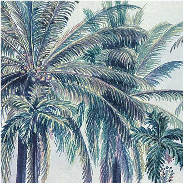 Palm grove Blue