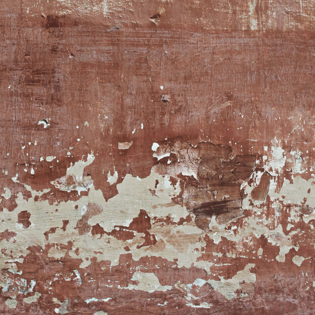 Red Patina Wall