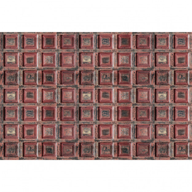 Red Vintage Wood