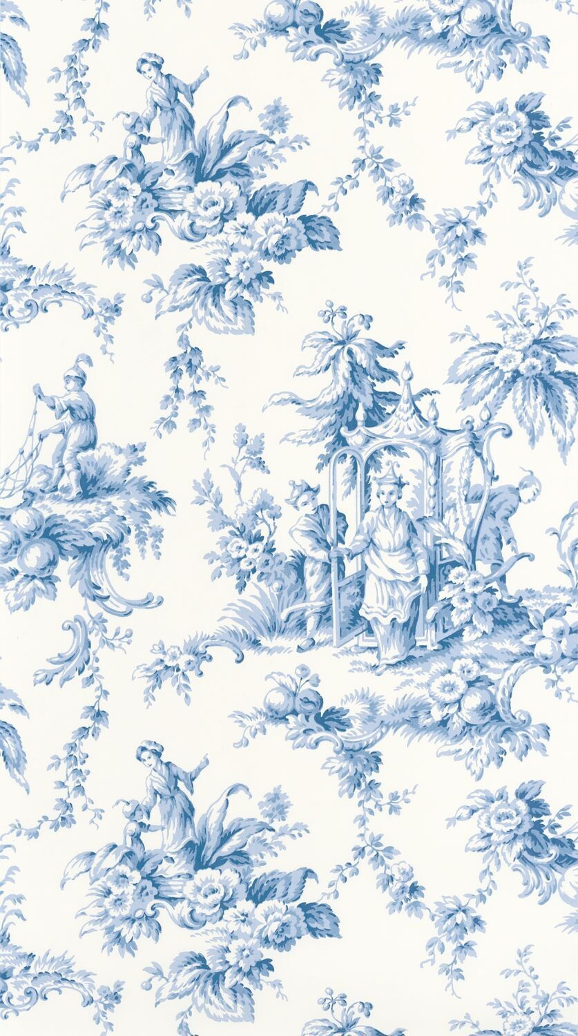 Palais de Chine, Farbe: Blau