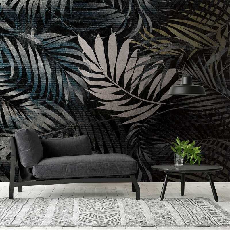 XXL Blätter im Hawaii Retro Look