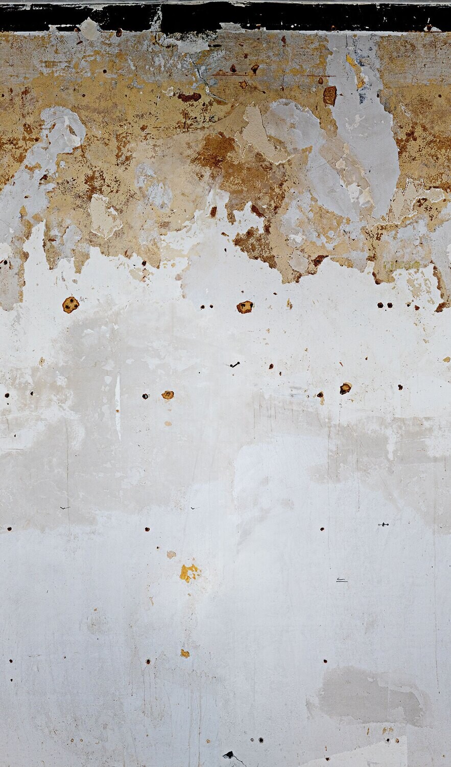 Grau-Rost Stahlwand