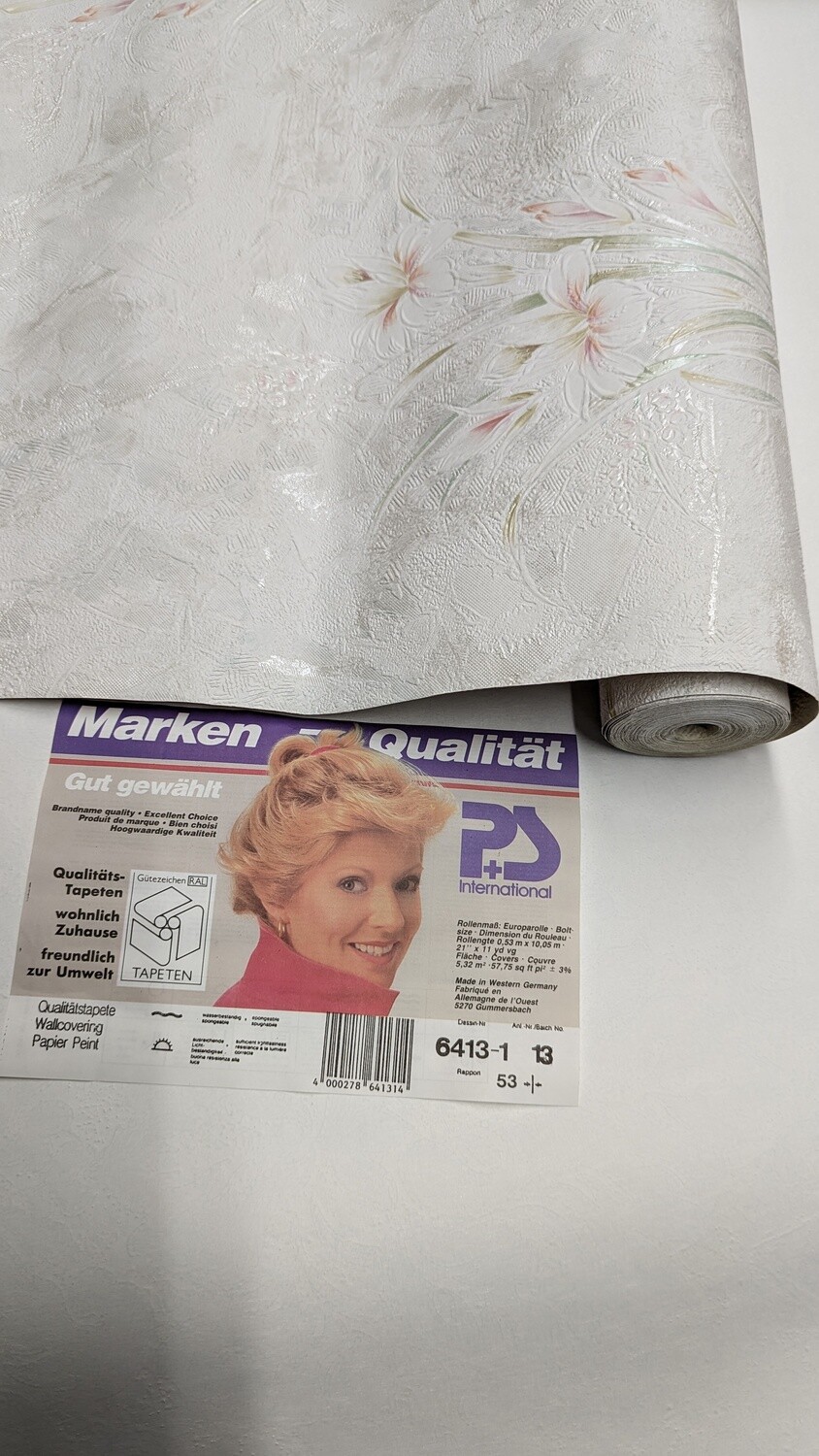 Original 80er Jahre Tapete