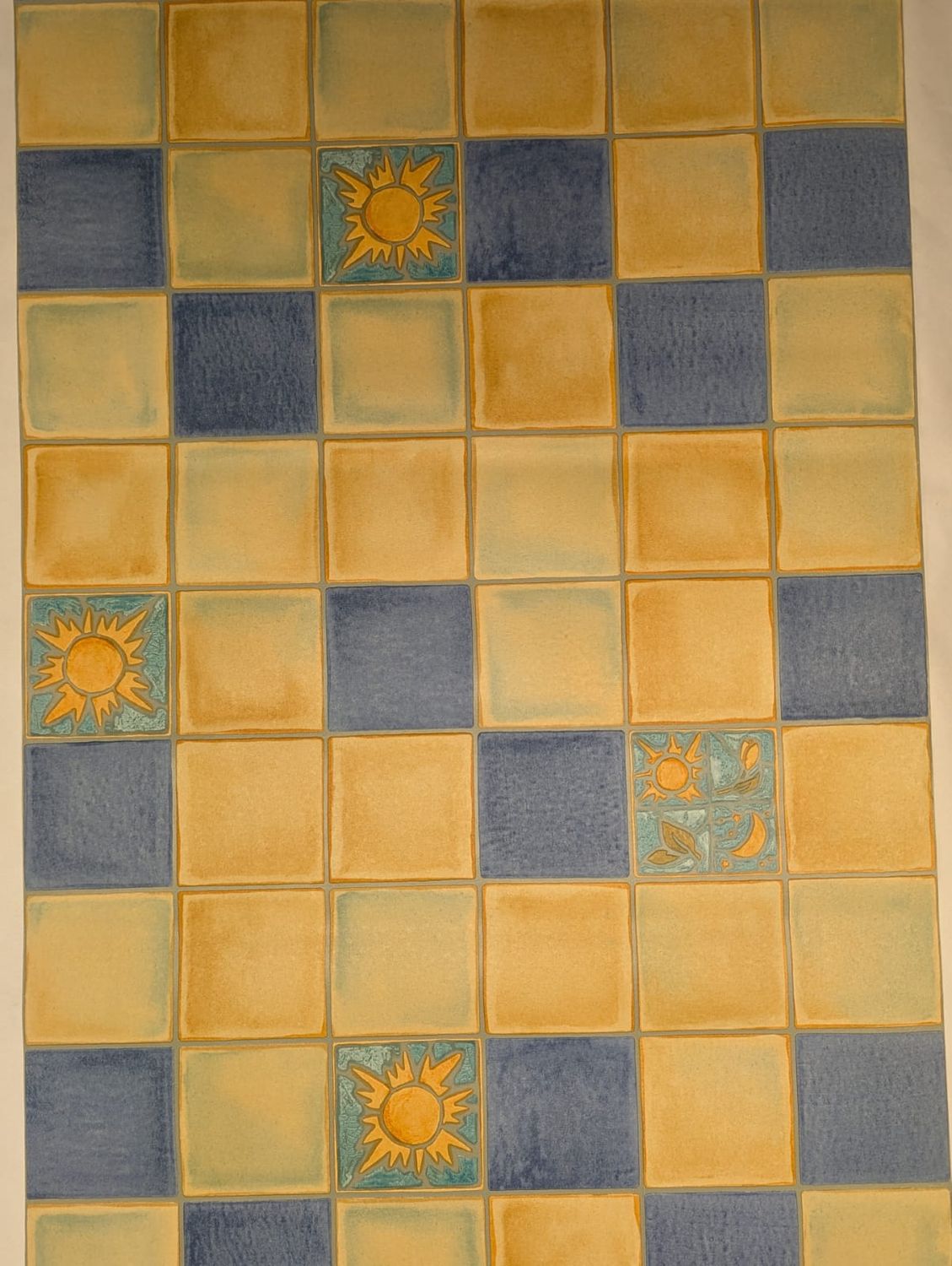 Original 80er Jahre Tapete