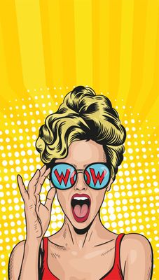 Retro-Grafisch Tapeten