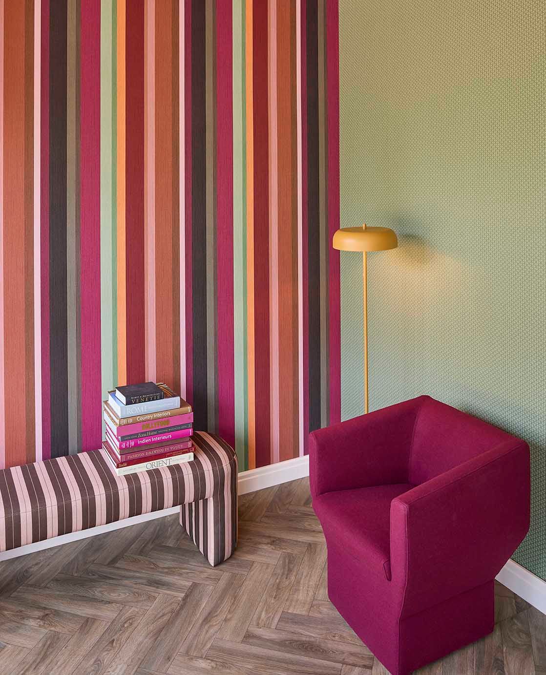 Painterly 70cm breite Rolle