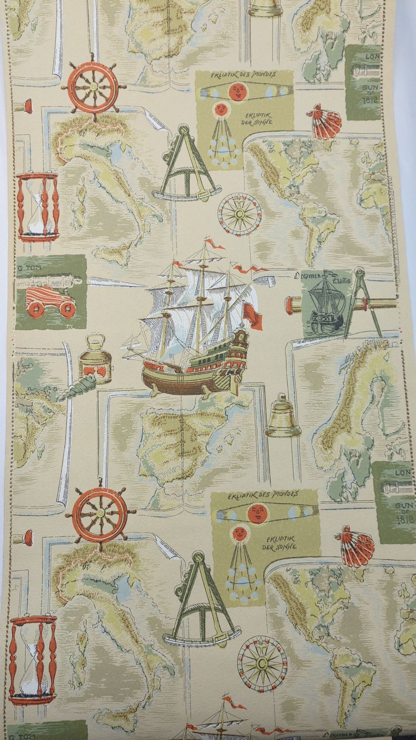 Original 50er Jahre Tapete