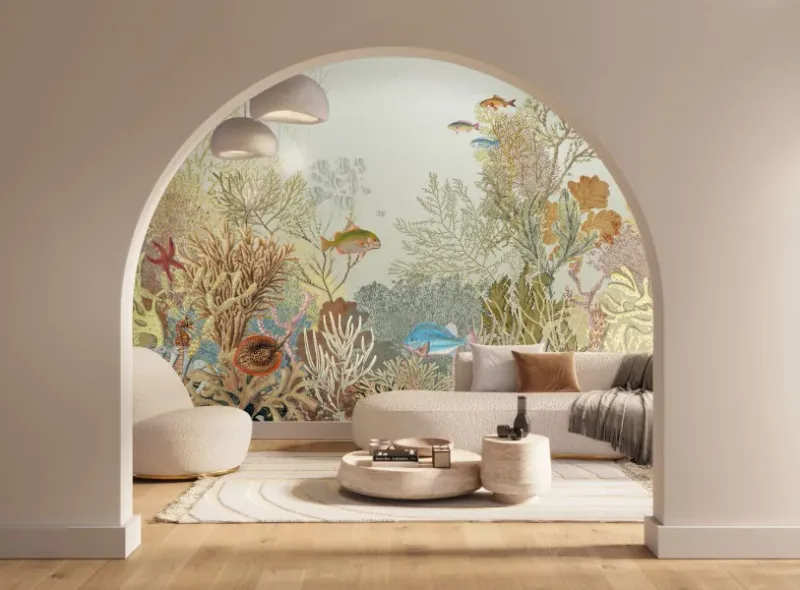 AQUARIUM BEIGE SEPIA