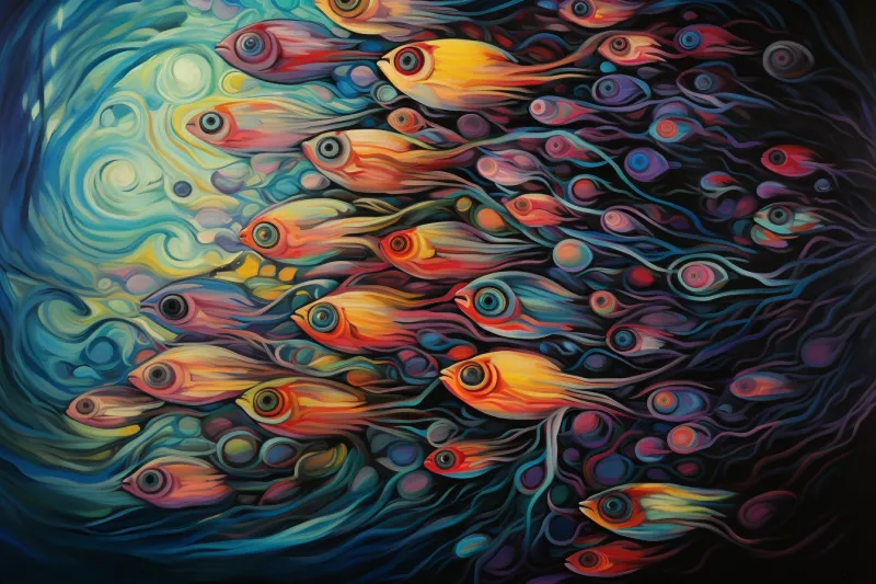 Profond-Banc de Poissons