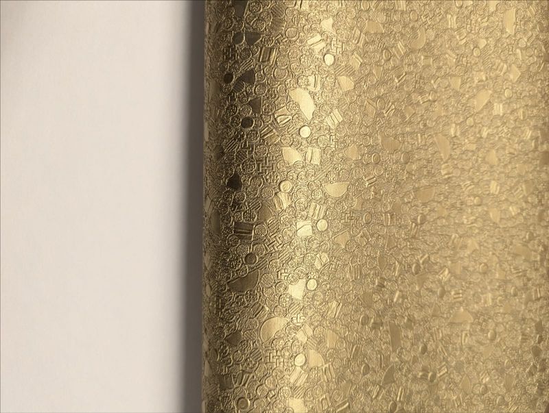 Harald Glööckler Tapete Gold Strukturiert (Art. 54478)