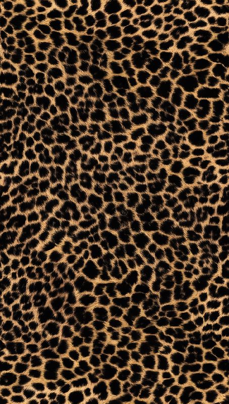 Motivtapete mit wildem Leoprint im trendigen Animal Look matt &amp; glatt - Braun