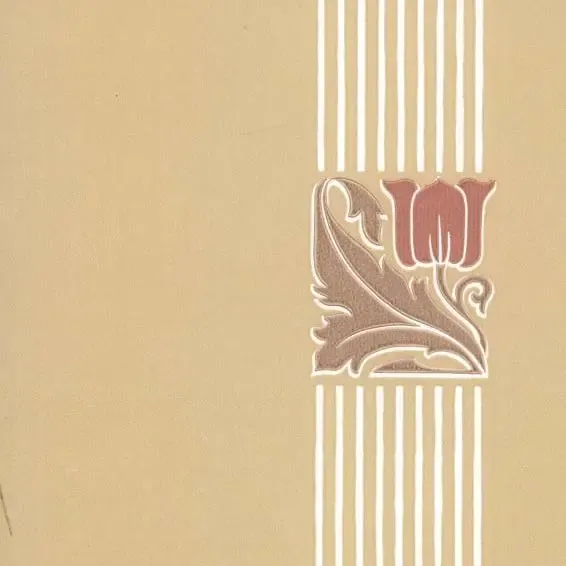 Sandudd Vliestapete Mathilde Beige | Jugendstil