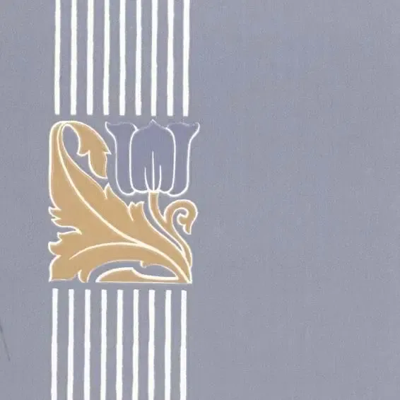 Sandudd Vliestapete Mathilde Blau | Jugendstil