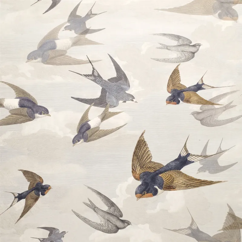 John Derian by Designers Guild Vliestapete – Chimney Swallows Sky PJD6003-04 online kaufen