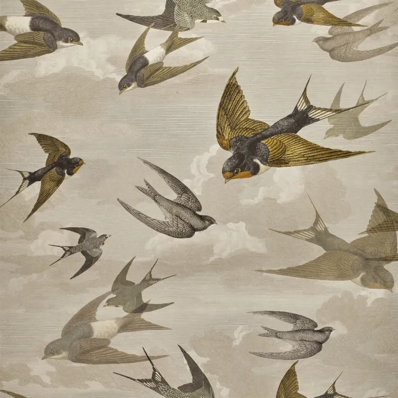 John Derian by Designers Guild Vliestapete – Chimney Swallows Sky PJD6003-03 online kaufen