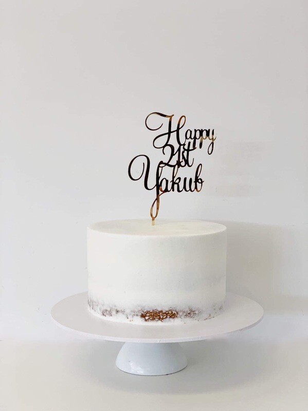 Customised Cake Toppers