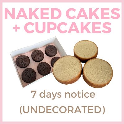 NAKED CAKES AND CUPCAKES