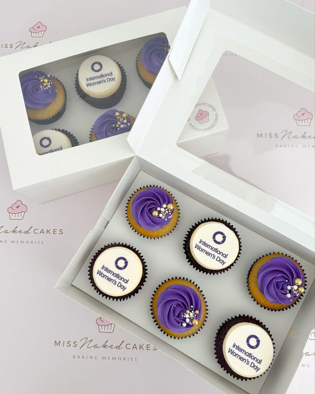 INTERNATIONAL WOMEN'S DAY CUPCAKES