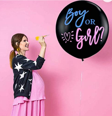 Ballon für Gender Reveal Party
