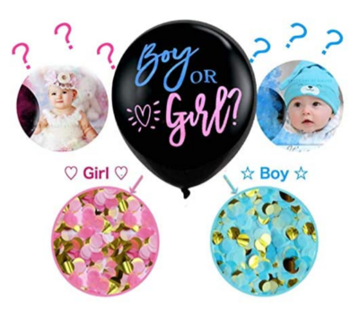 Ballon für Gender Reveal Party