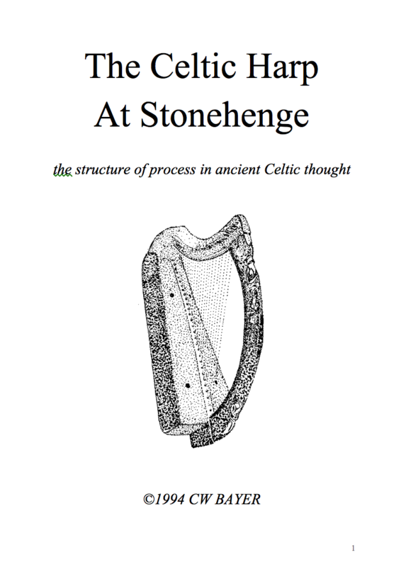 The Celtic Harp At Stonehenge--the structure of ancient British and Celtic learning