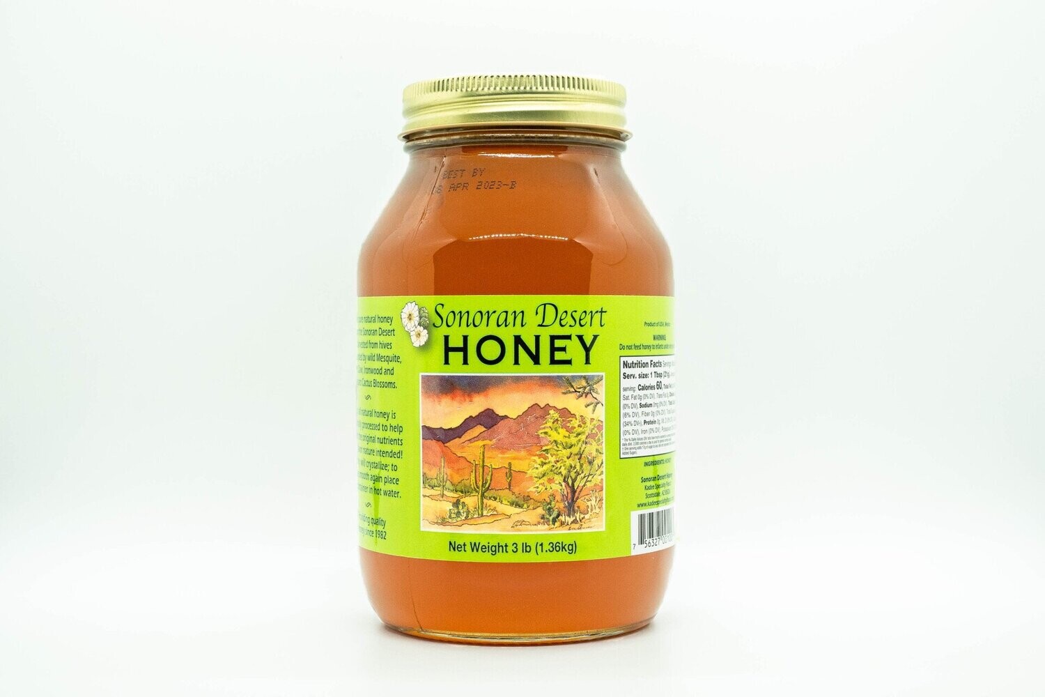 Sonoran Desert Honey Jar 48 oz