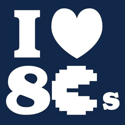 Camiseta I Love 80's | Ochentera