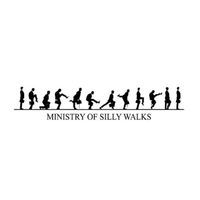 Camiseta Monty Python Ministerio de los Andares Tontos