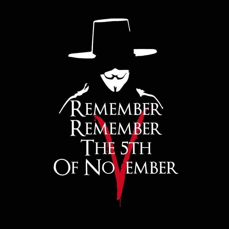 Camiseta V de Vendetta | Remember Remember