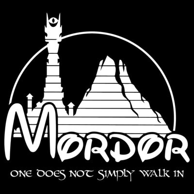 Camiseta Mordor | El Señor De Los Anillos