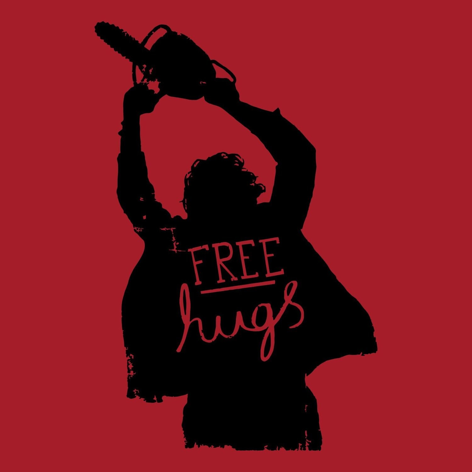 Camiseta Free Hugs | La Matanza de Texas | Leatherface