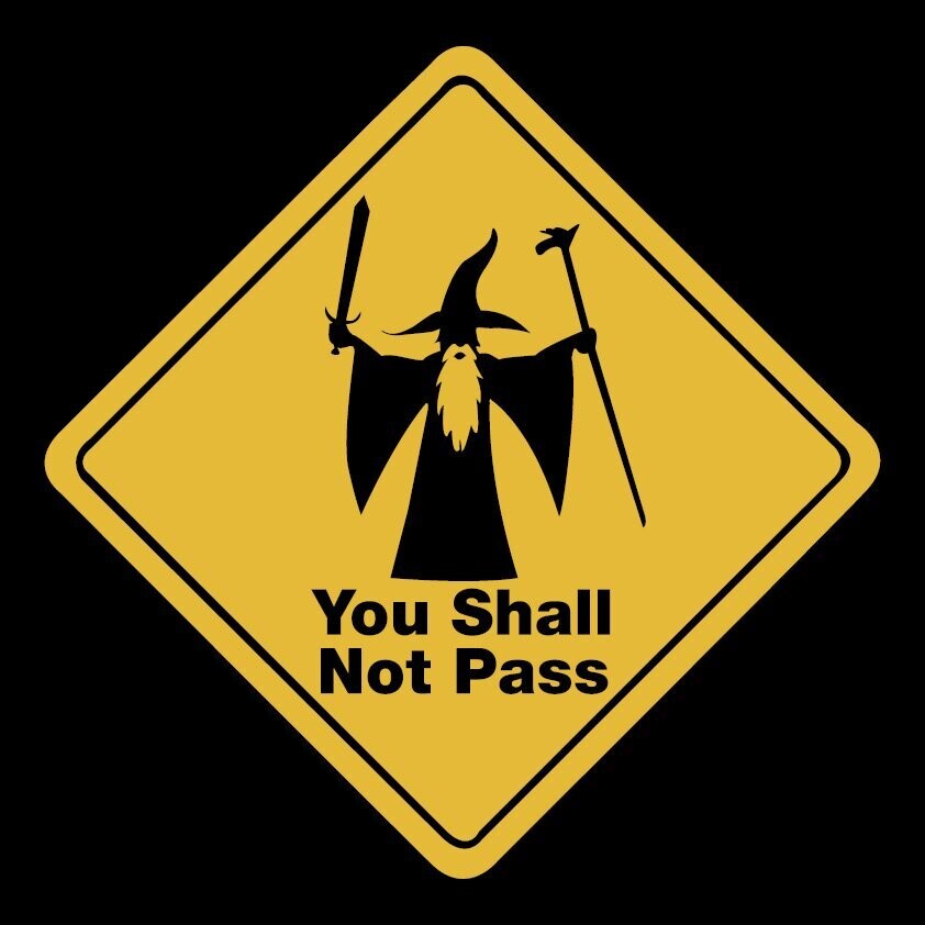 Camiseta Gandalf | You Shall Not Pass