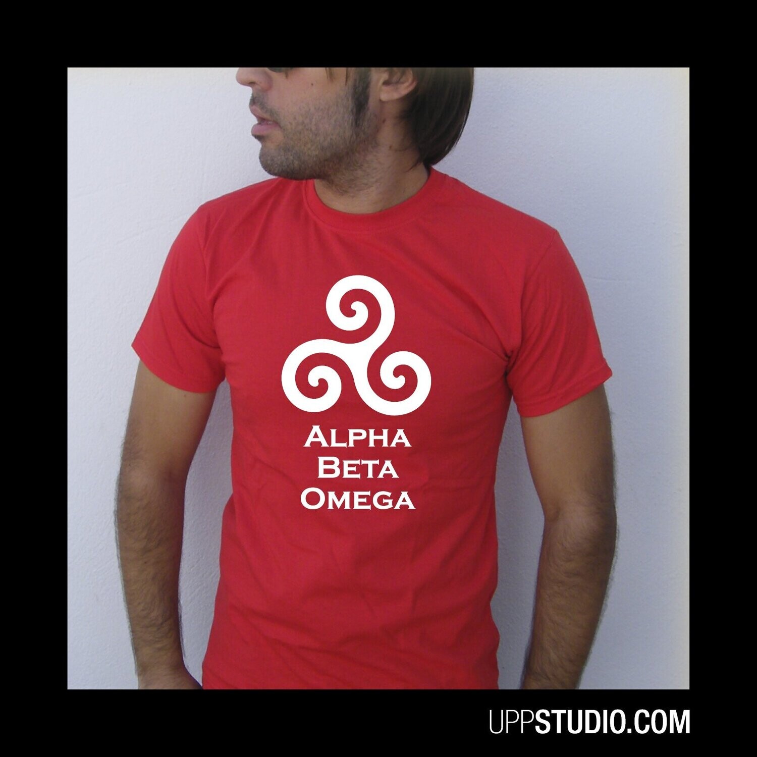 Camiseta Alpha Beta Omega | Teen Wolf, Tallaje: Chico