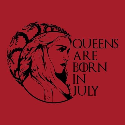 Camiseta Queens Are Born In | Personalizable