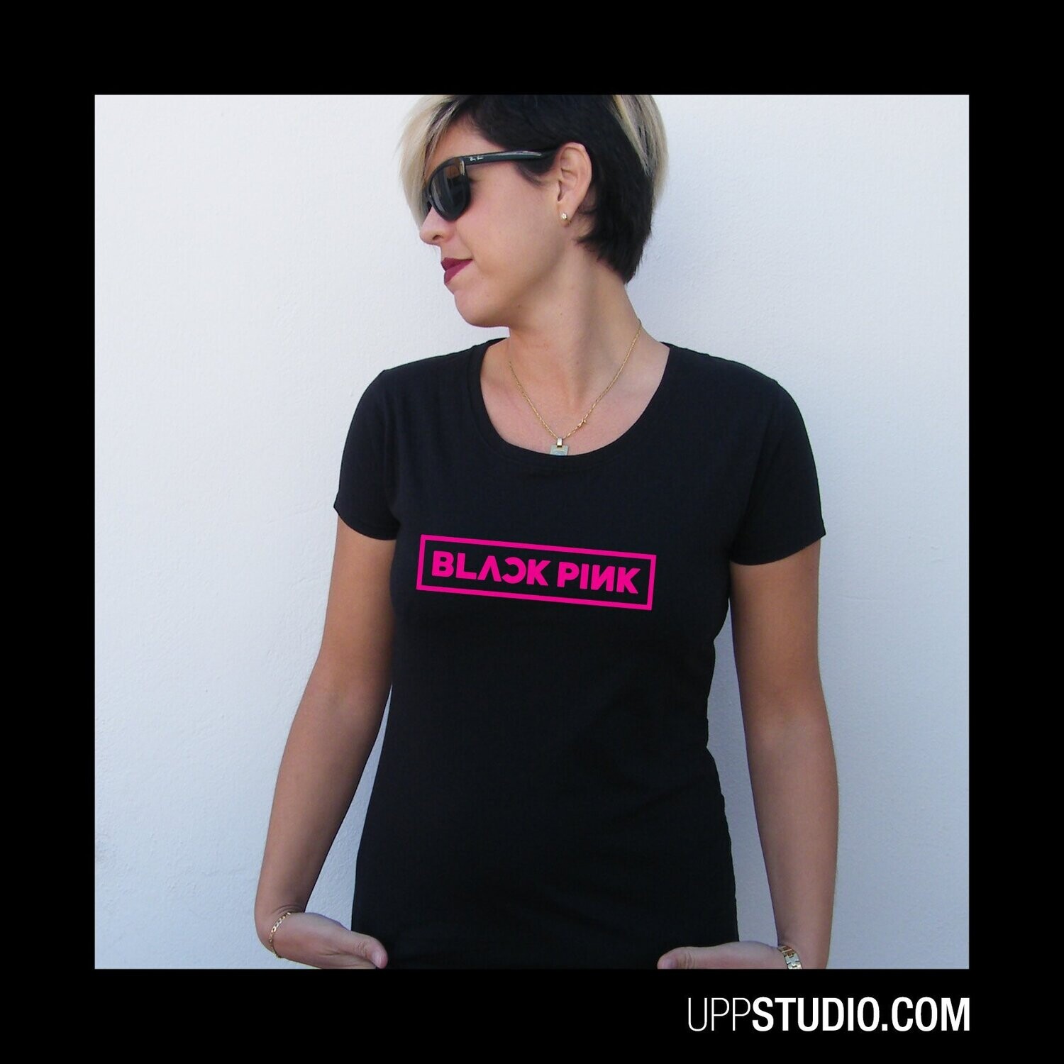 Camiseta BlackPink | Logo, Tallaje: Chica