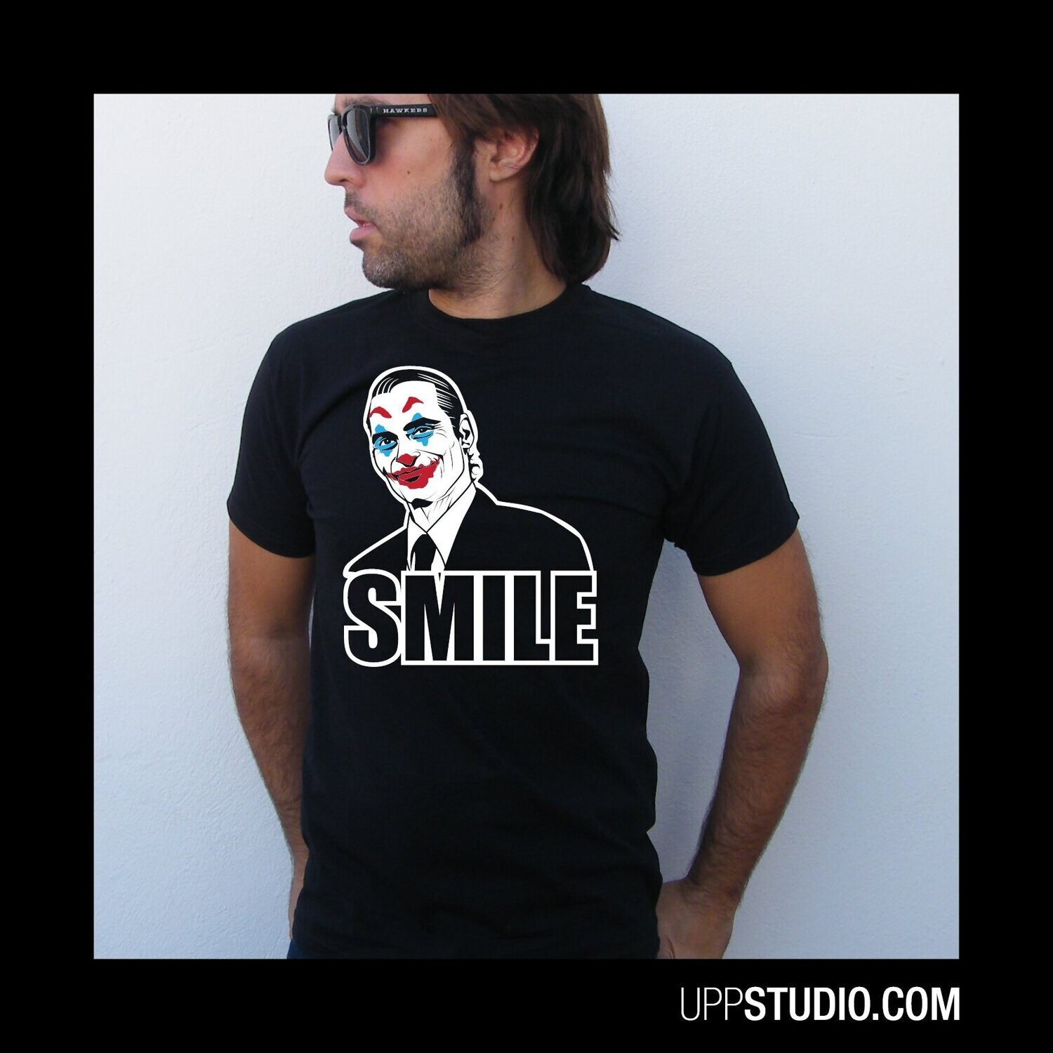 Camiseta Joker | Joaquin Phoenix | Smile, Tallaje: Chico
