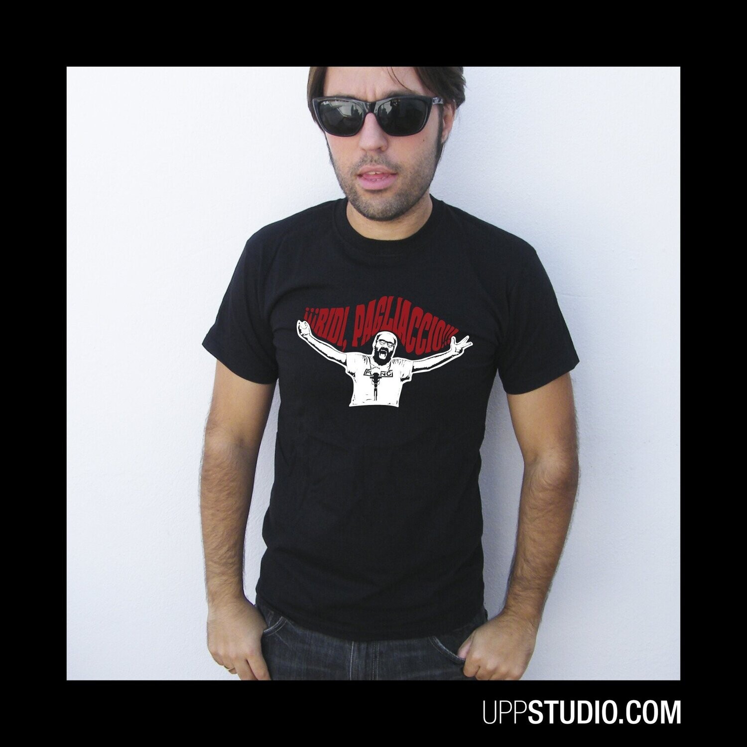 Camiseta Ignatius Farray | Ridi Pagliaccio | La Vida Moderna, Tallaje: Chico