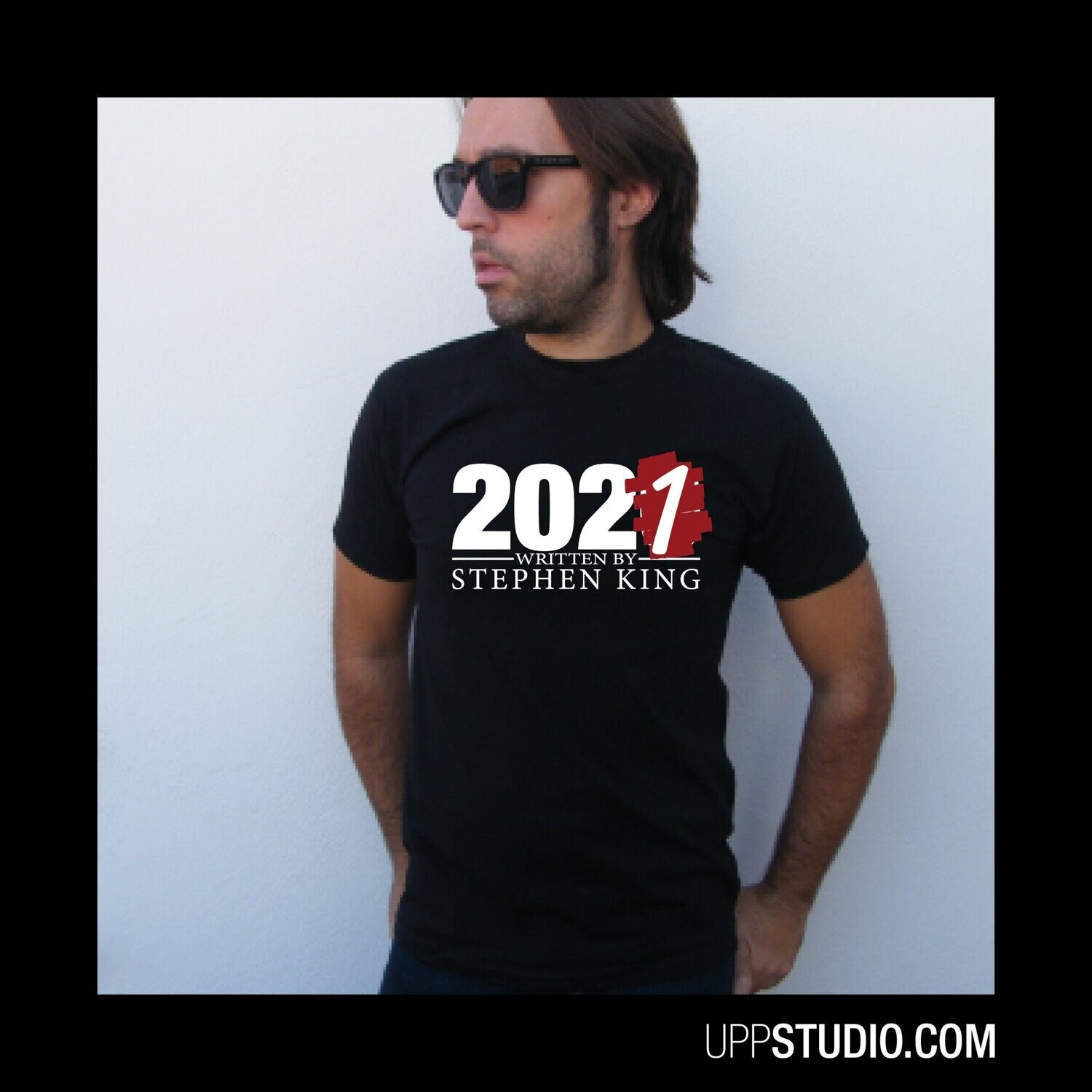 Camiseta 2021 Written By Stephen King, Tallaje: Chico