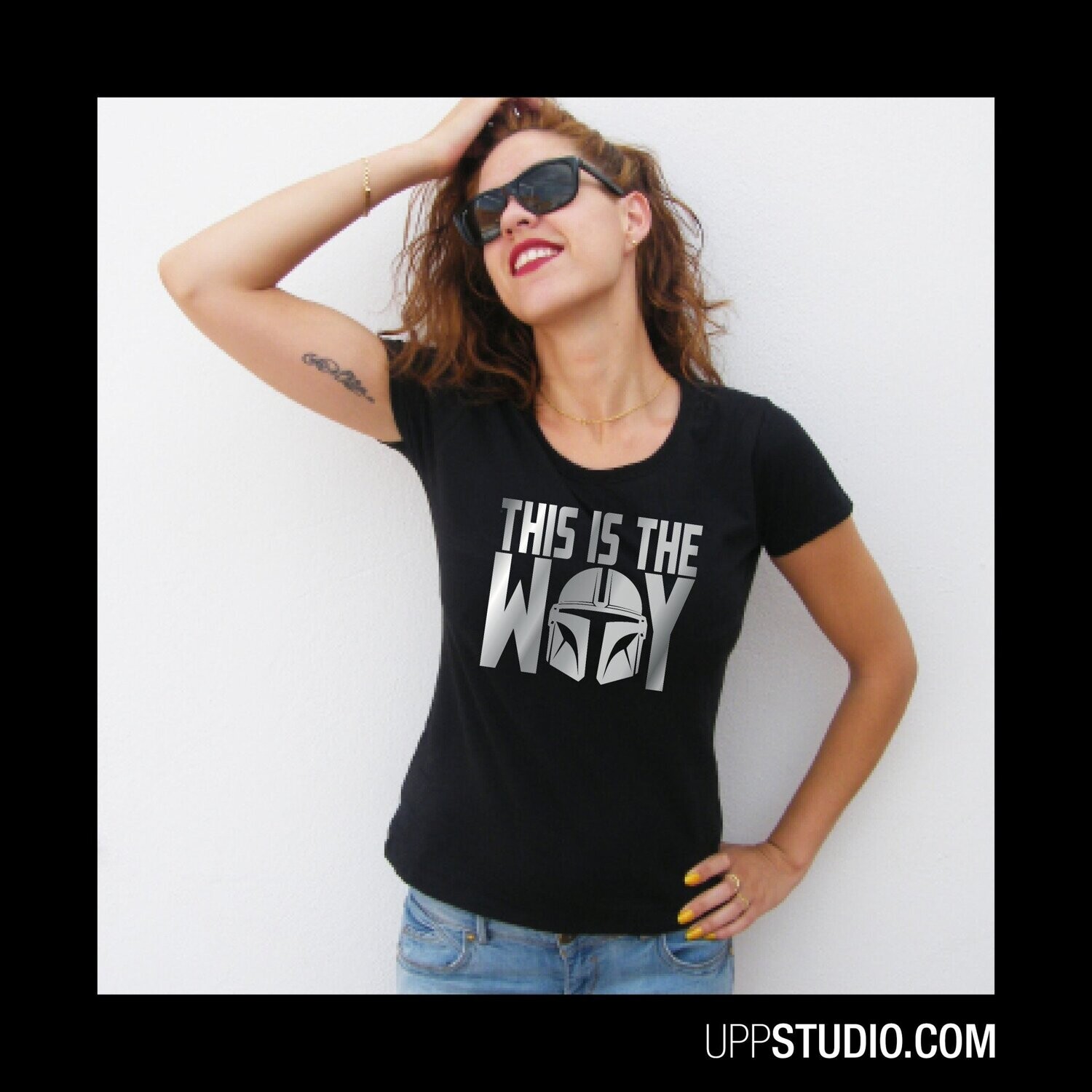 Camiseta The Mandalorian | This Is The Way | Star Wars, Tallaje: Chica