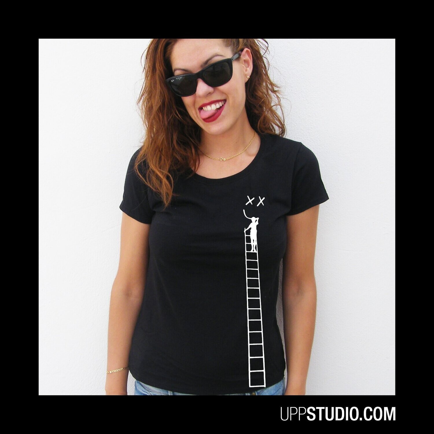 Camiseta Louis Tomlinson 369 Drop LT Escaleras, Tallaje: Chica