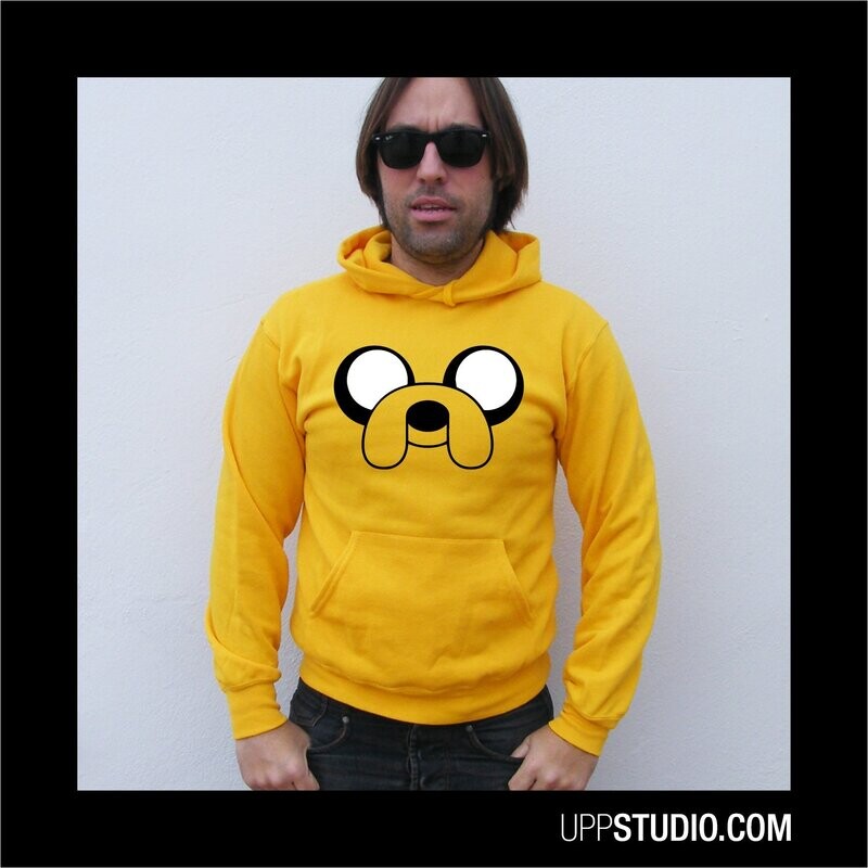 Adventure Time Hoodie | Jake The Dog, Sizing: Unisex