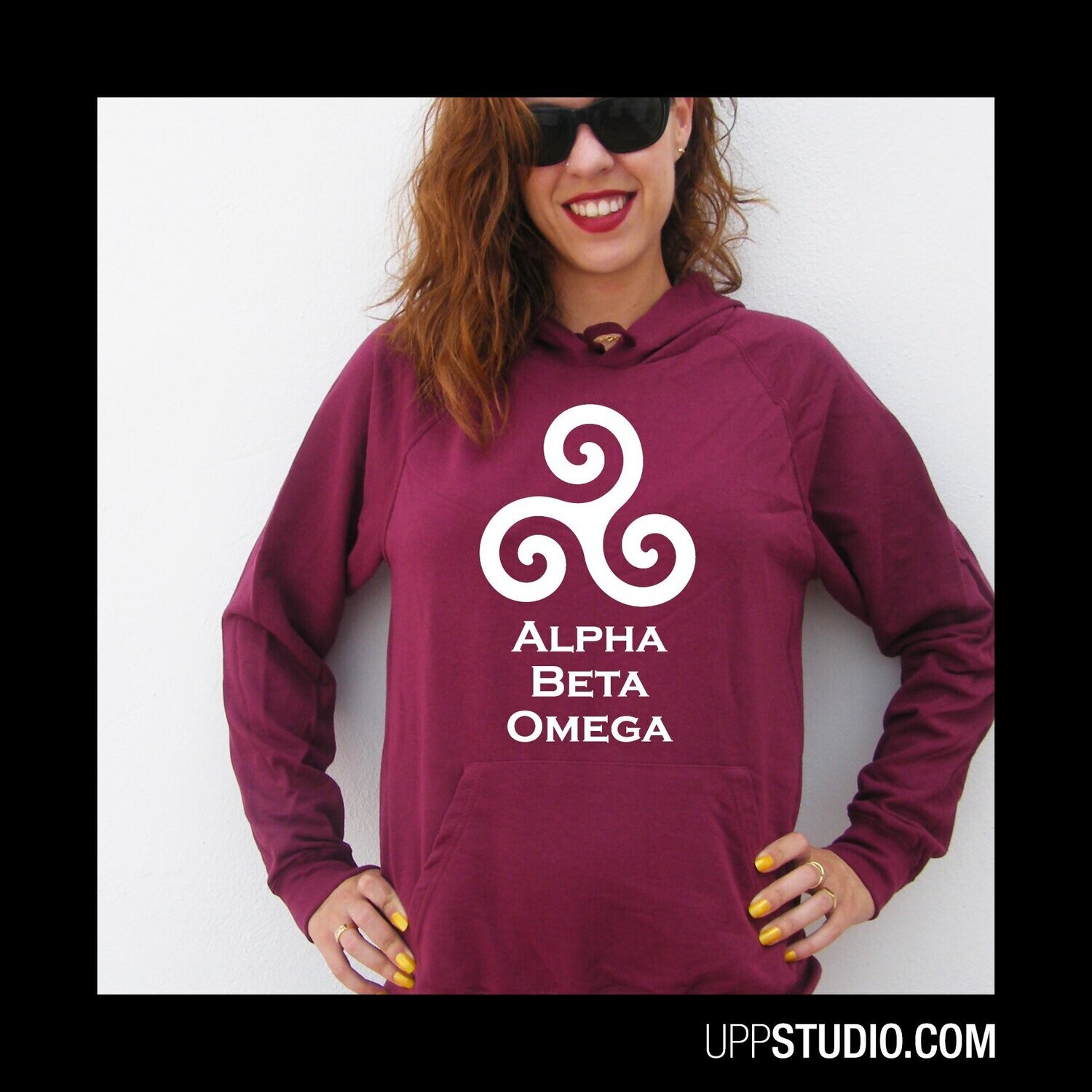 Sudadera Alpha Beta Omega | Teen Wolf, Tallaje: Unisex